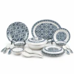 Indigo Bloom Dinner Set