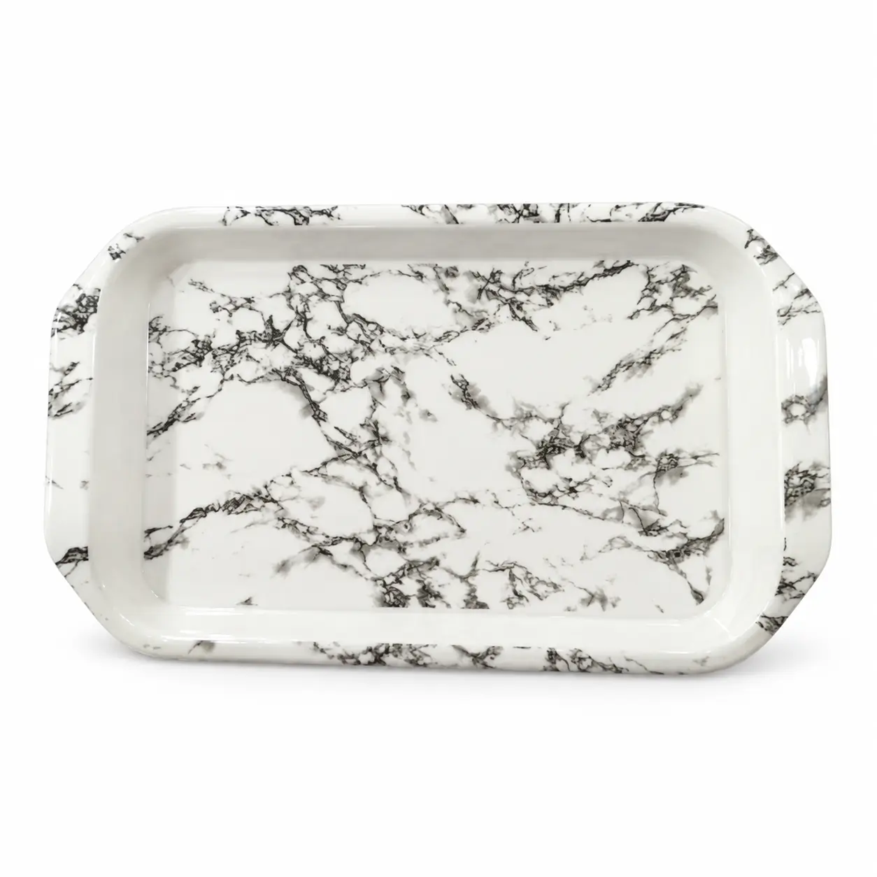 Marbled White Serving Tray MINI TRAY (MARBEL DESIGN) - Image 1