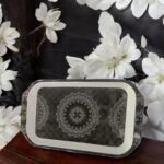 Melamine Trays (Black & Grey Design) - Image 2