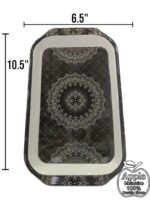 Melamine Trays (Black & Grey Design) - Image 5
