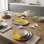 Golden Tree Dinner Set - Image 4