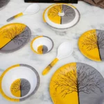 Golden Tree Dinner Set - Image 5