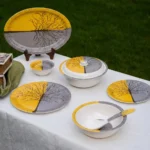 Golden Tree Dinner Set - Image 3