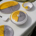 Golden Tree Dinner Set - Image 2