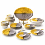 Golden Tree Dinner Set