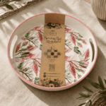 ROUND TRAY (AUTUMN LEAVES)