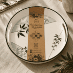 ROUND TRAY (BAMBOO LEAF)
