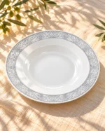 Silver Elegance Deep Plate - Image 2