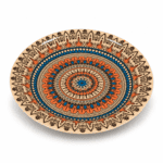 Desert Mandala Deep Plate