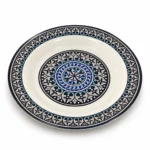 Indigo Bloom Deep Plate