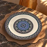 Indigo Bloom Deep Plate - Image 2