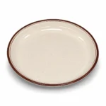 Amber Clay Deep Plate